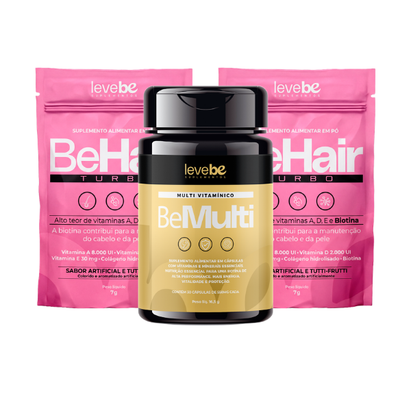 Combo 1 BeMulti + 2 BeHair Turbo